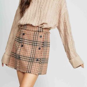 Sadie and Sage plaid mini